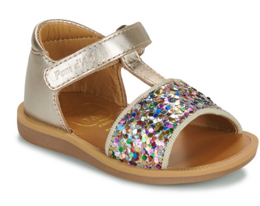 Sandaal - Poppy Tao Easy - oro palla multico
